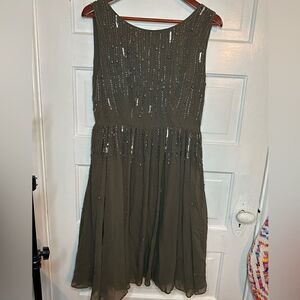 NWOTs Burning Torch Cocktail Dress Size Medium